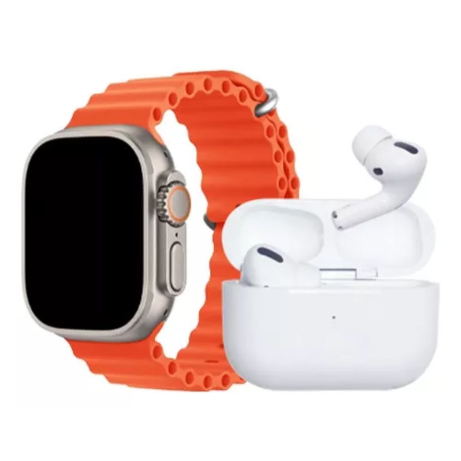 Smart Watch + Audifonos Inalambricos